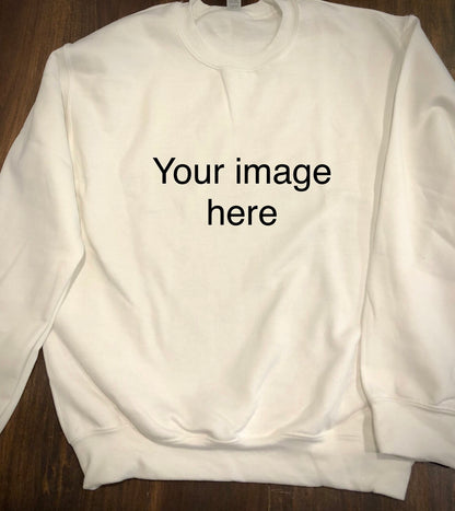 Customizable Crew Neck Sweatshirt