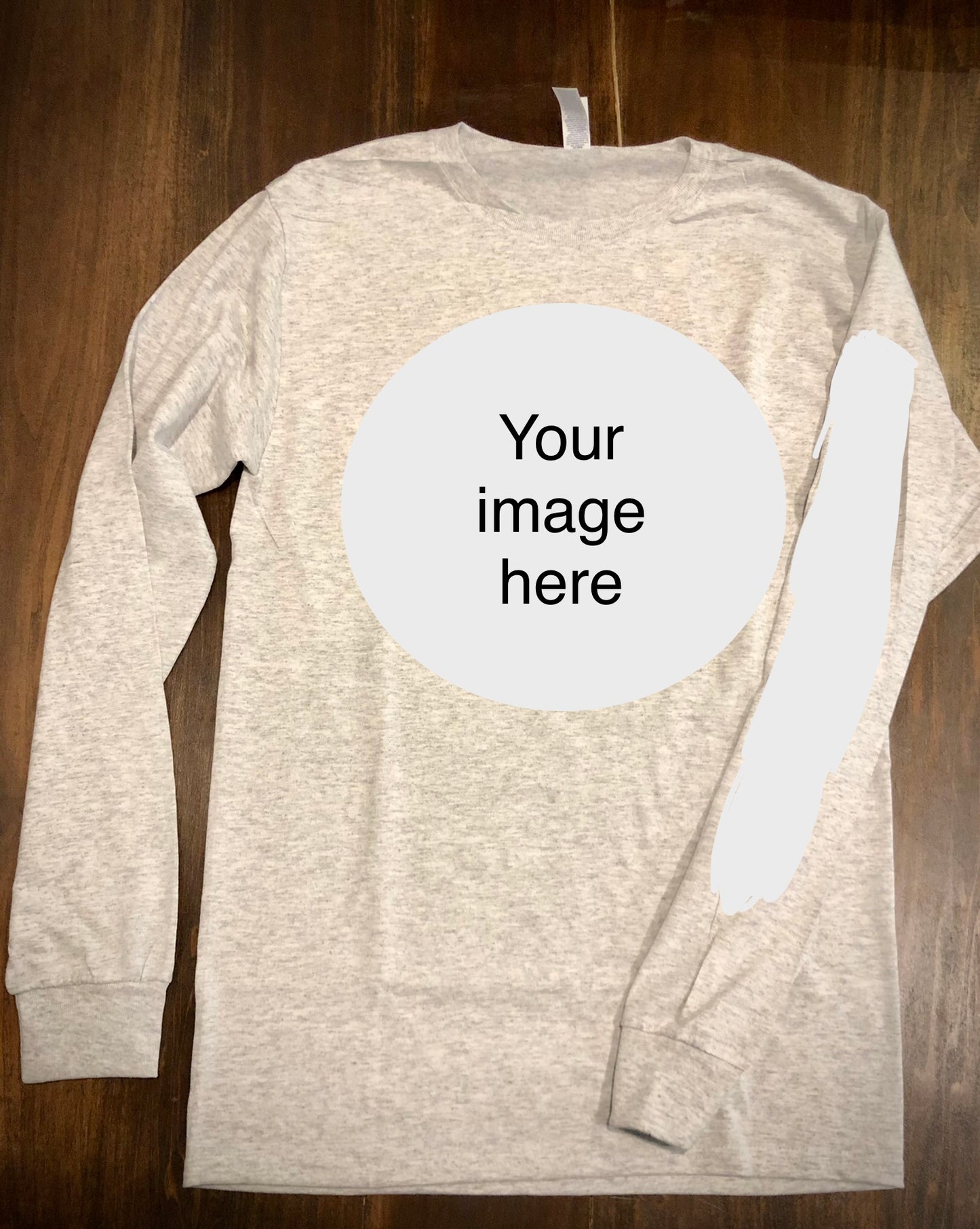Customizable Long-Sleeve T-shirt